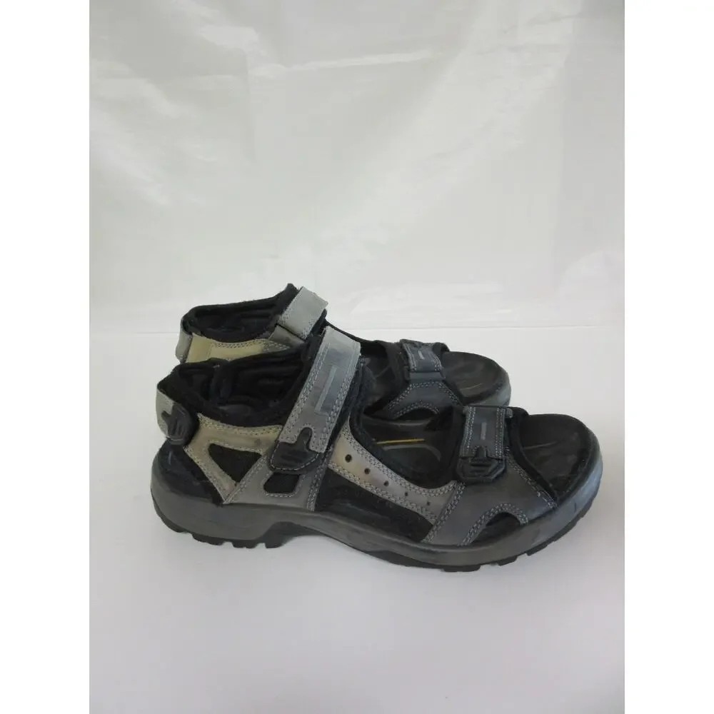 ECCO Gray EU43 US9-9.5 Men's Hiking Walking Trail Outdoor Adventures Sandals